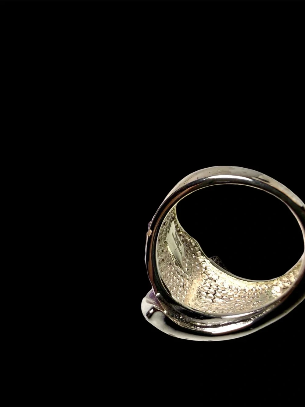 Crystal Pavé Ring  - Pink & Lavender-7.2’